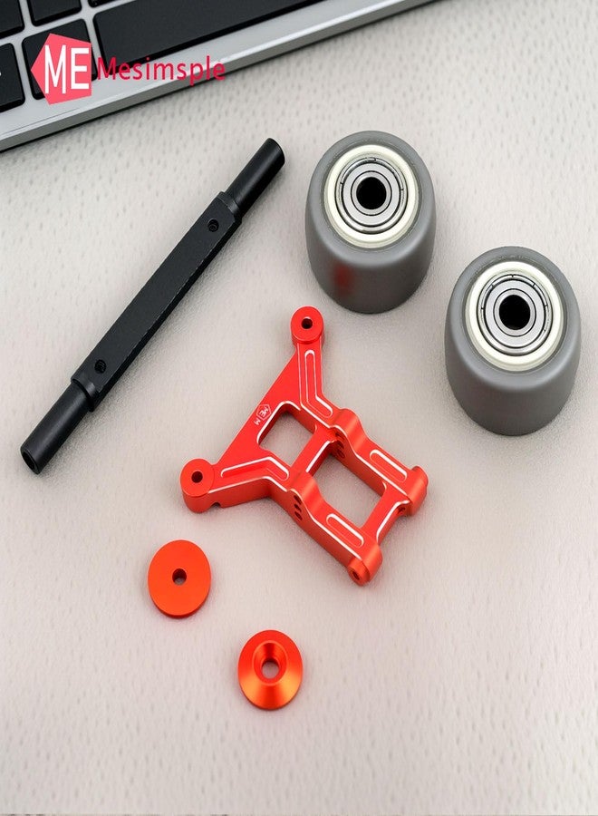 Mesimsple Alloy Wheelie Bar AR320366 for Arrma 1/8 Kraton Outcast Talion Notorious Typhon 6S BLX & EXB Series Upgrade Parts Red - Image 5